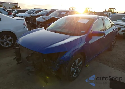 2020 Honda Civic Lx из США, поврежденный, VIN 2HGFC2F6XLH566564